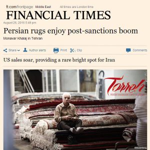 Persian rugs enjoy post-sanctions boom